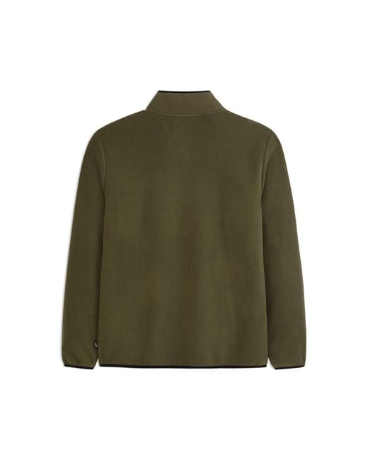 PUMA Green Polar Fleece Color Blocked Jacket for men