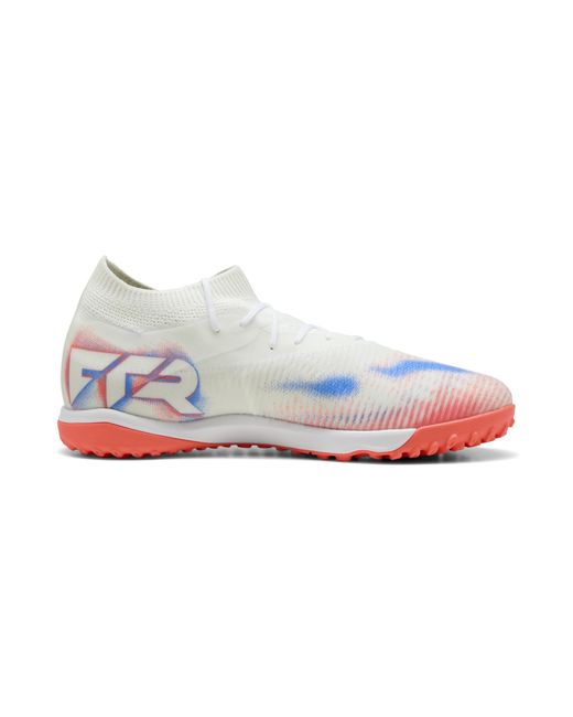 PUMA Future 8 Match Tt Voetbalschoenen Voor Zwart/Rood/Wit, Maat in het White