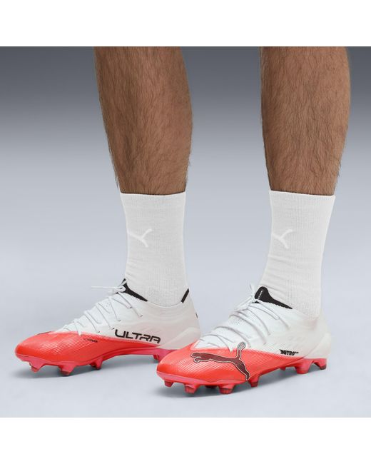 PUMA Red Ultra Nitro 7 Ultimate Fg Football Boots