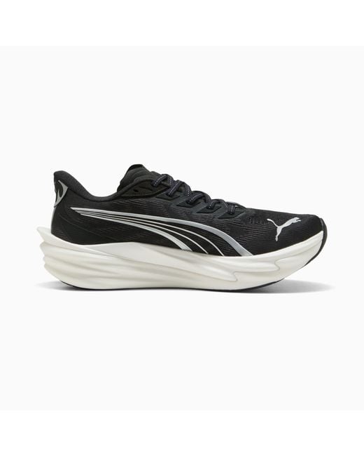 PUMA Black Deviate Nitroâ 4 Running Shoes for men