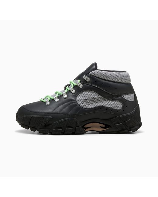 PUMA Brown X Skepta Skope Mid Boot Flat Dark