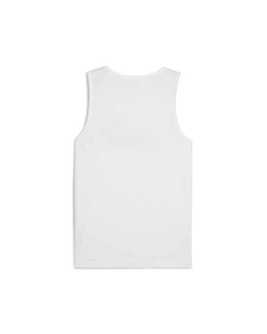PUMA White Essentials No. 1 Logo Tank Top