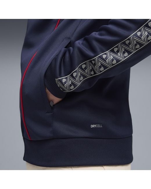 PUMA Blue Czechia King Anthem Jacket for men
