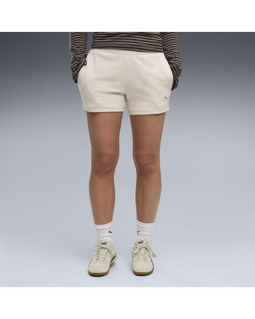 PUMA Natural Essentials Cat Logo 4' Shorts
