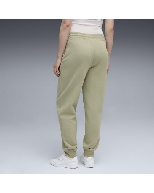 PUMA Green Her High-Waist-Jogginghose Damen, Kleidung, Lux Army