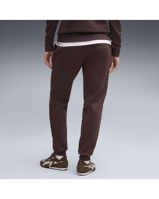 PUMA Brown Ess Small No. 1 Logo Sweatpants