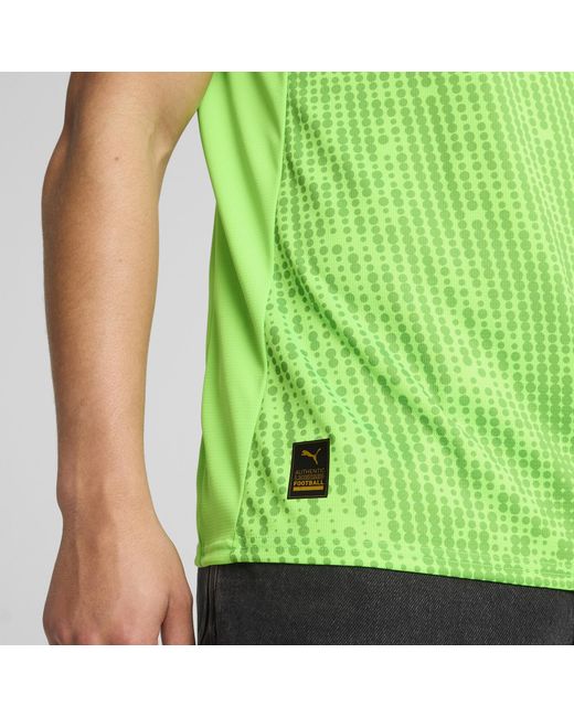 PUMA Green Portugal 2025 Goalkeeper Short Sleeves Jersey for men