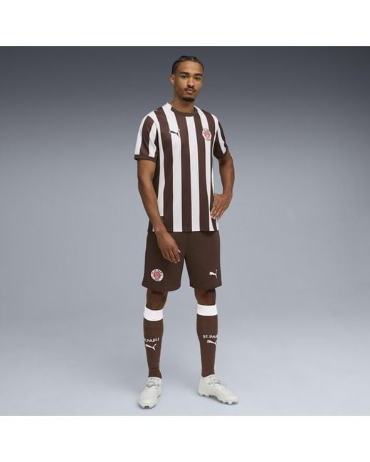 PUMA Fc St. Pauli 25/26 Shorts Herren, Sport, Espresso in Brown für Herren