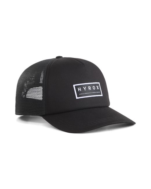 PUMA Black X Hyrox Trucker Cap