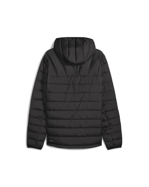 PUMA Black Packlite Hooded Down Jacket for men