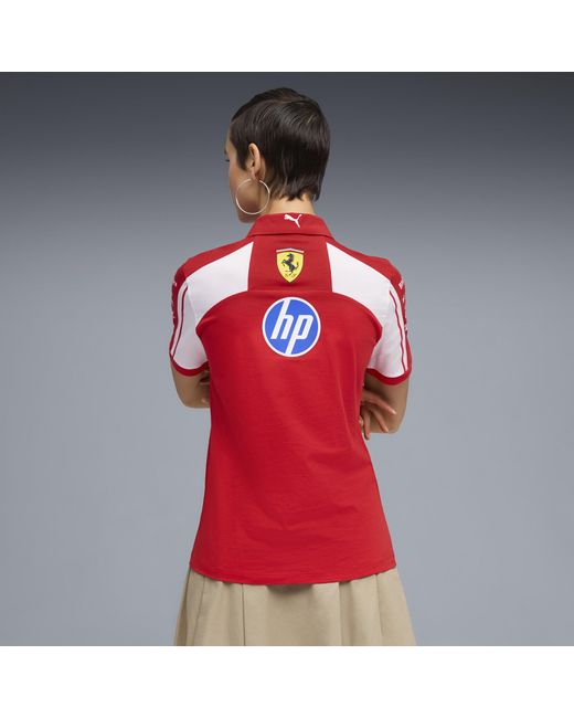 PUMA Red Scuderia Ferrari Hp Replica Polo