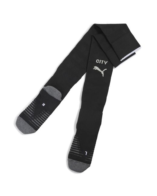 PUMA Manchester City 25/26 Graphic Socken Herren, Kleidung in Black für Herren
