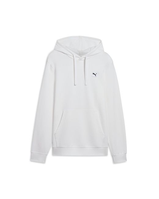 PUMA Gray Elevated Essentials Hoodie for men