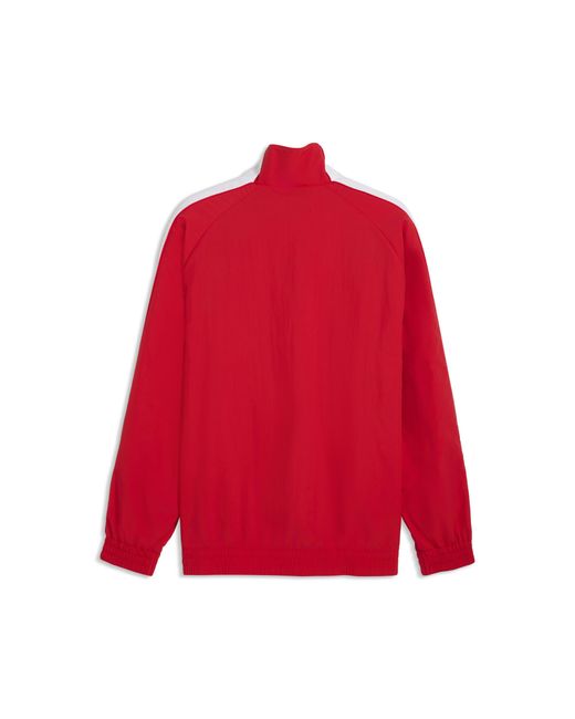 PUMA Red T7 Oversized Track Jacket for men