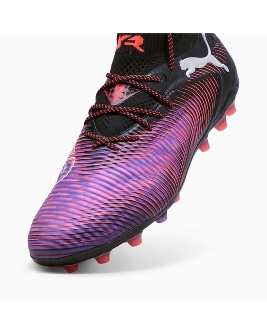 PUMA Purple Future 8 Ultimate Mg Football Boots /Glowing for men