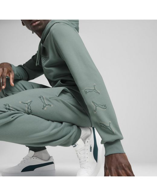 PUMA Green Essentials Logo Lab Hoodie for men