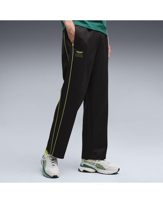 PUMA Black X Aston Martin Aramco F1 Team T7 Pants for men