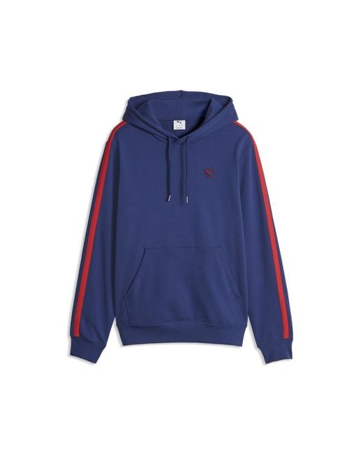 PUMA Blue Elevated Essentials Hoodie Shoes for men