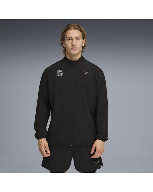 PUMA Black X Hyrox Dryelite Warm-Up Jacket for men
