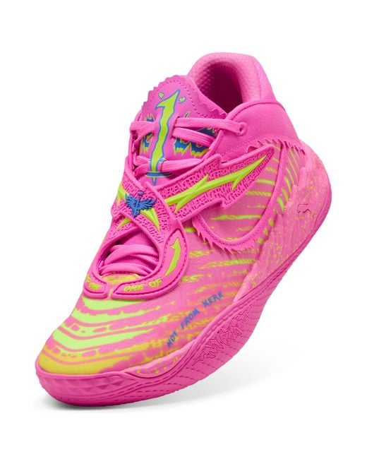 PUMA Pink Mb.05 Showtime Basketball Shoes