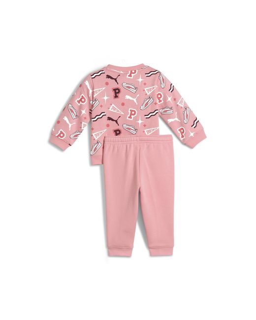 PUMA Pink Minicats Jogginganzug Baby, Kleidung, Rosascape