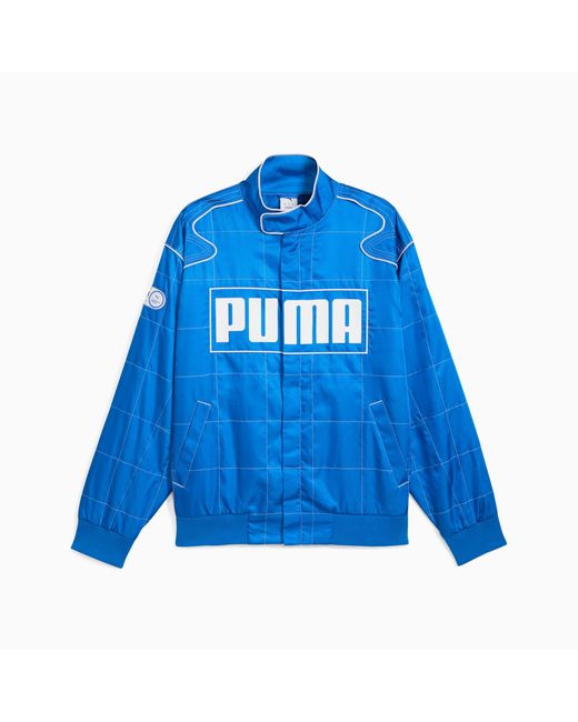 PUMA Blue Archive Seasonal Relaxed Racer Jacket