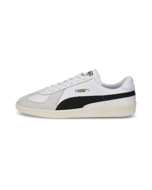 PUMA Army Trainer Sneakers Schuhe | Mit Colorful | Warm White/Dark Myrtle | Größe: 35.5