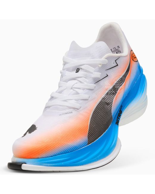 PUMA Blue Fast-R Nitroâ Elite 3 Ekiden Road Running Shoes