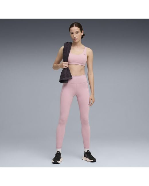 Mallas De Tejido Cloudspun De Cintura Alta Para Mujer, Accesoiros, Rosa PUMA de color Pink