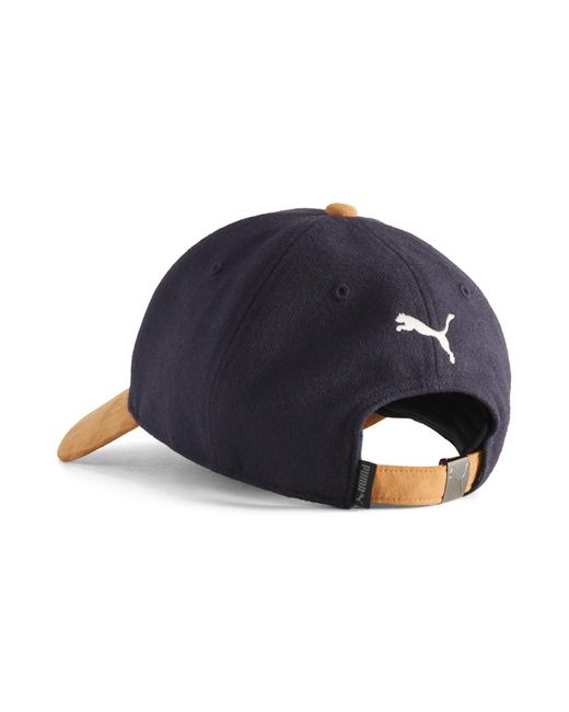 Gorra De Béisbol De Lana De Estilo Universitario, Accesoiros, New PUMA de color Blue