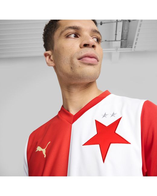 PUMA Red Sk Slavia Praha 24/25 Heimtrikot