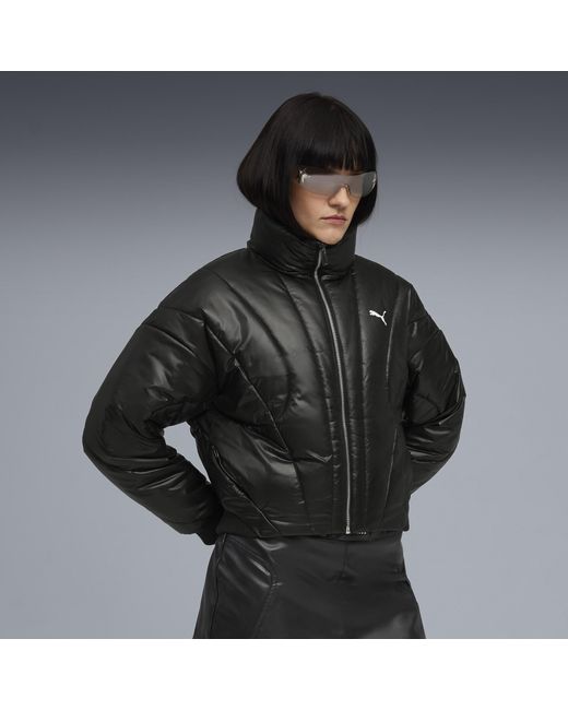 PUMA Dare To Pufferjack Voor Maat in het Black
