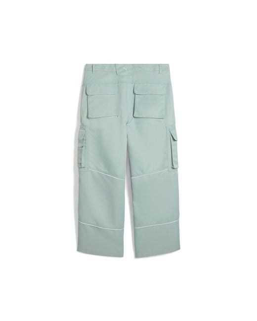 PUMA Gray Gear Twill Pants for men