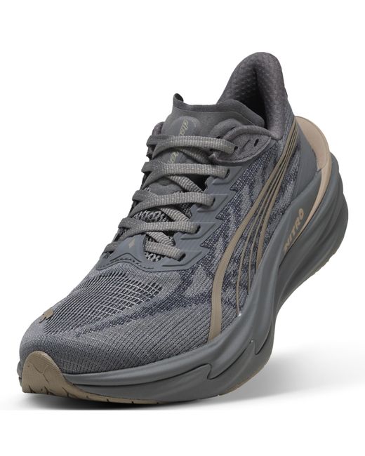 PUMA Black Deviate Nitroâ 4 Road Running Shoes
