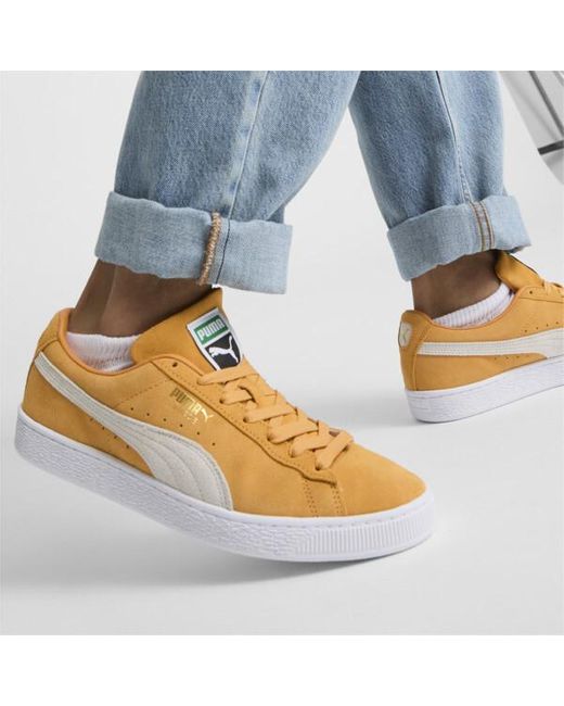 Puma suede classic natural leder hotsell