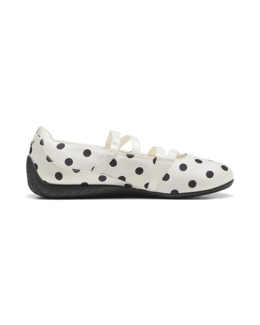 PUMA White Speedcat Ballet Polka Dot Ii Sneakers