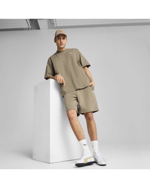 T-shirt Oversize Wardrobe Ess PUMA pour homme en coloris Brown