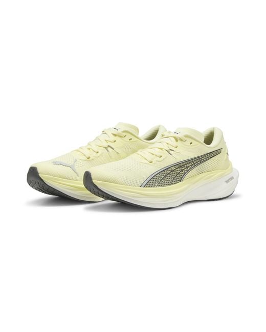 Zapatillas De Running Deviate Nitro 3 Para Hombre, Calzado, Dorado Moon/Gris Echo PUMA de hombre de color Green