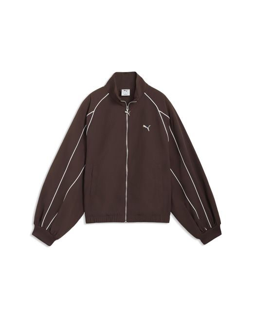 PUMA Brown T7 Balloon Jacket