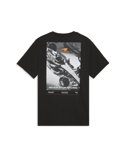 PUMA Black Mclaren Mastercard F1 Team Graphic T-Shirt for men