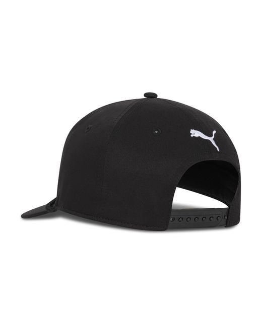 PUMA Black Nyc Flat Brim Hat