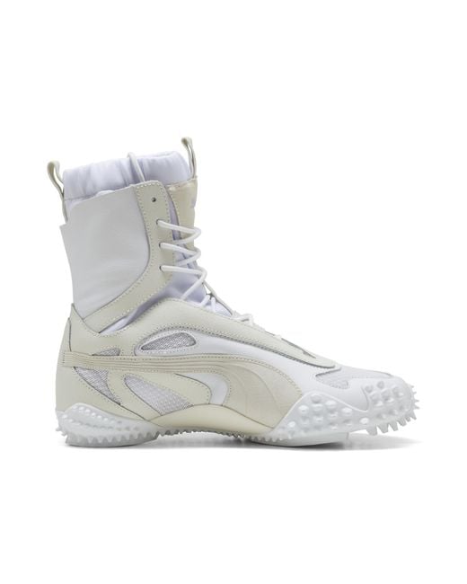 PUMA Gray Mostro Mid Boots