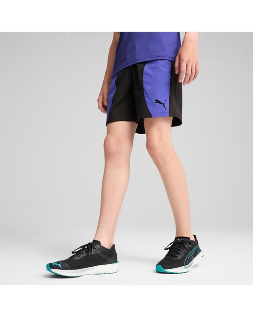 PUMA Blue Fit Evrydy Shorts Youth