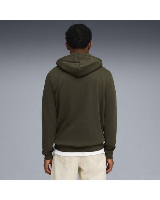 PUMA Essentials 2 Colour Small No. 1 Logo Hoodie Herren, Dark in Green für Herren