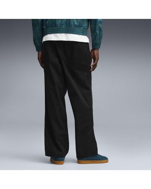 PUMA Black Essentials Carpenter Woven Pants for men