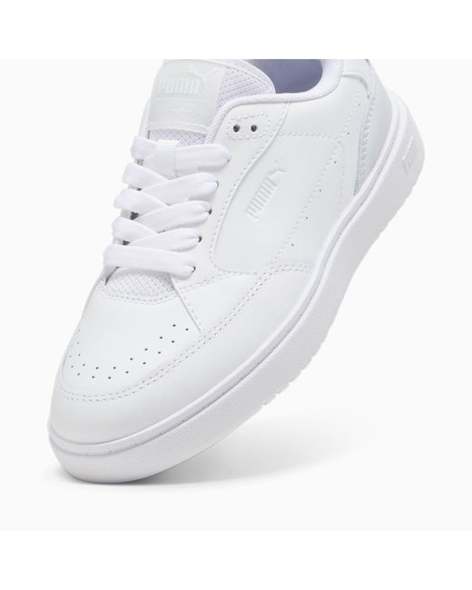 PUMA White Doublecourt Summer Sneakers Schuhe