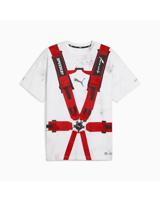 PUMA Red A$ap Rocky X Seatbelt T-shirt for men