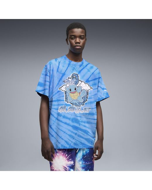 PUMA Blue X PokãMon Squirtle Oversized T-Shirt for men