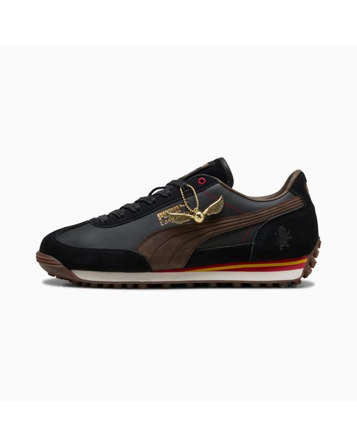 PUMA Black X Harry Potter Easy Rider Sneakers /Chocolate