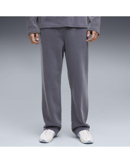 PUMA Gray Select Essentials Pants for men